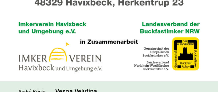 24. Havixbecker Imkertag 24. Havixbecker Imkertag